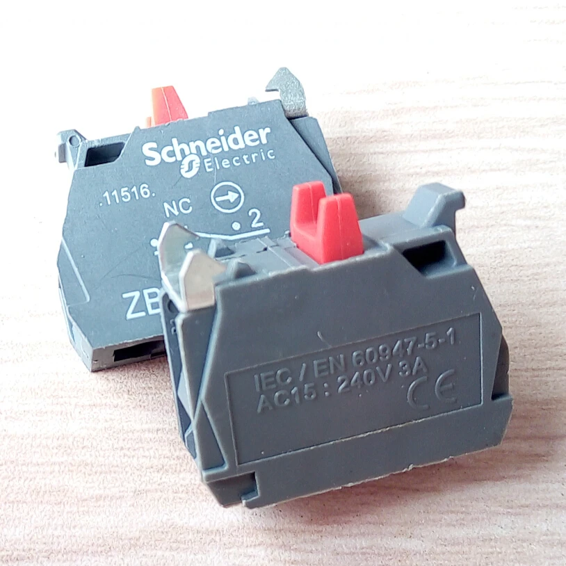 

XB4 XB5 Push button Switch Contact Block NC switch base normally closed