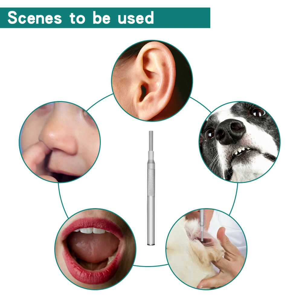 

Human Pet Visual Ear Spoon Non-hot Visible Ear Cleaning Tool Waterproof Endoscope Enables Camera Do Underwater Inspection Work