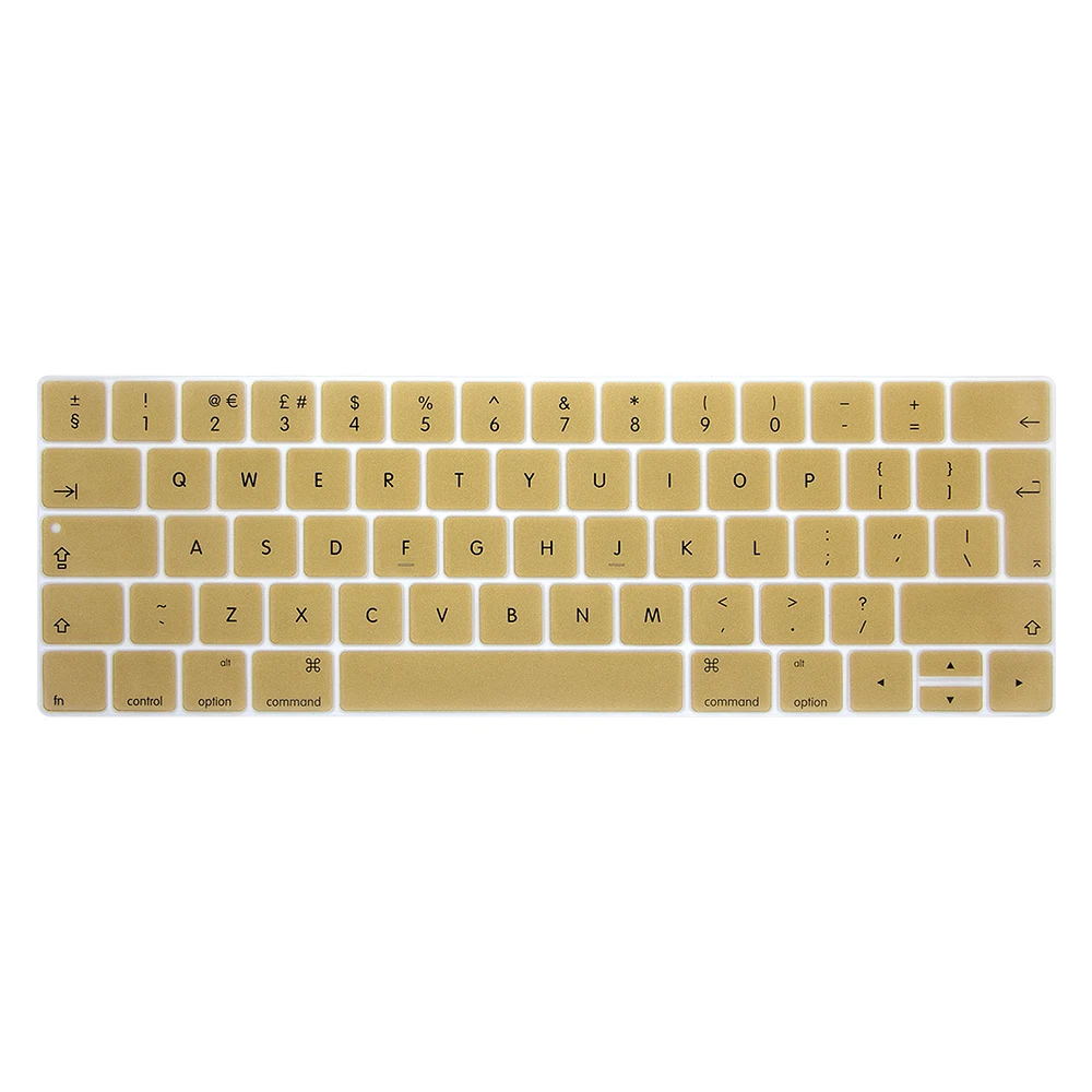 Новая силиконовая защитная пленка для клавиатуры наклейки MacBook с сенсорной