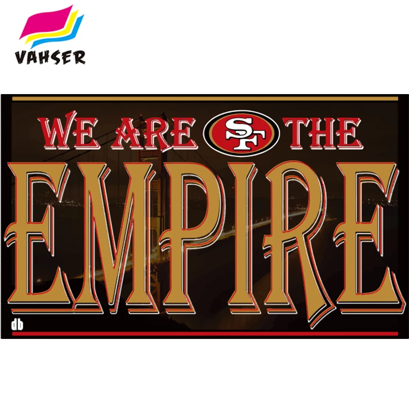 We Are The Sf 49ers Empire Flags 3x5ft 100 Polyester Printing Flag Metal Buckle Banners Home Decorations Sports Banner 2017 Sports Banners Printed Flagshome Decor Aliexpress