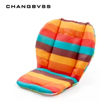 Baby Pram Accessories Cushion,Rainbow Baby Stroller Buggies Pads Seat Chair Cushion Thickening Warm Cart Pads Liner