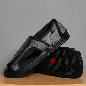Diabetes Swollen Foot Insoles Comnfortable Fat Thumb Instep Height Open-Toe Code Middle-Aged Widen Adjustable Magic Sandals
Diabetes Swollen Foot Insoles Comnfortable Fat Thumb Instep Height Open-Toe Code Middle-Aged Widen Adjustable Magic Sandals
