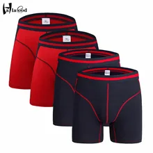 

2018 New Mens Fashion Sexy Underwear Boxers Long Men Boxer Homme Slip Panties Men's Underpants Hombre Boxershorts Brand Man Fat