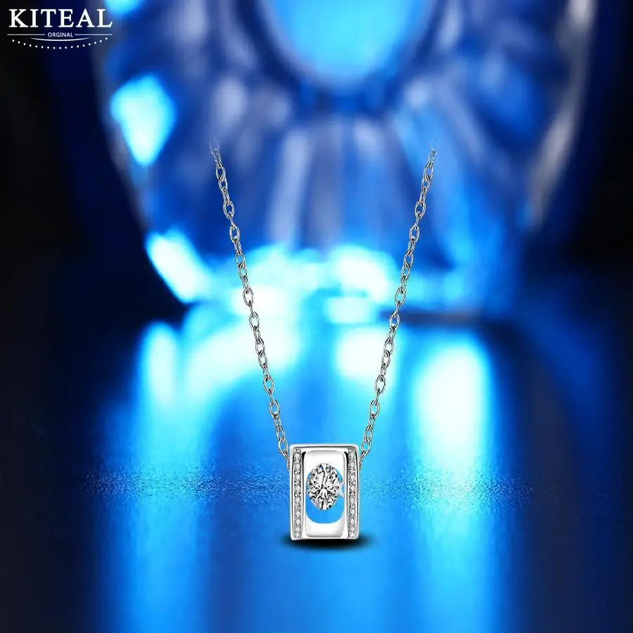 

KITEAL best friends Maiden pendant Square zircon pendant necklace necklace cube gargantilha bijoux femme