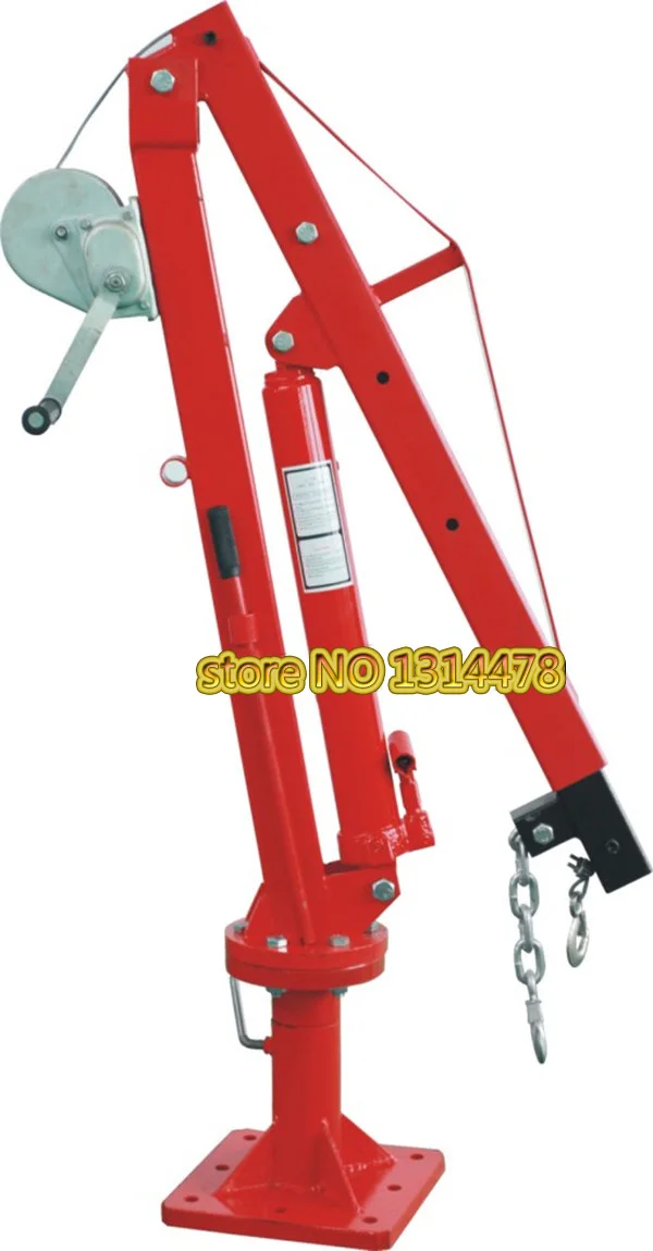 US $150.00 2000 LBS Pickup Truck Crane Vehiclemounted Hydraulic Small Crane