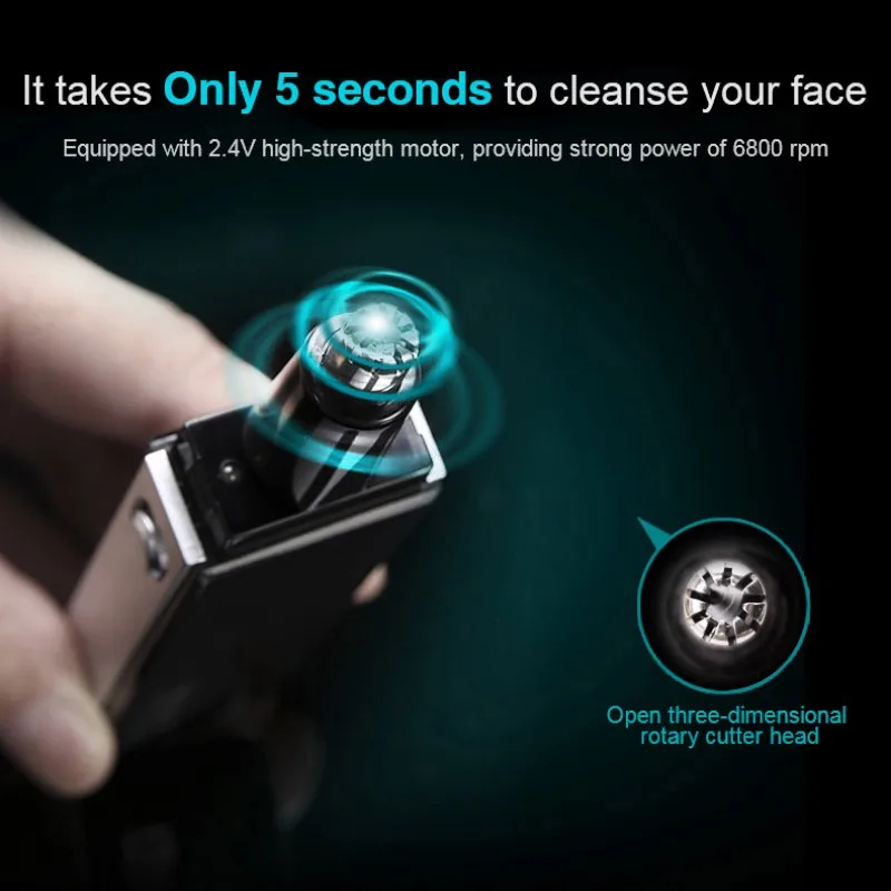 

Men's Electric Nose Hair Clipper Shaving Apparatus Men's Hair Shaving Apparatus Women's Nose Hair Scissors