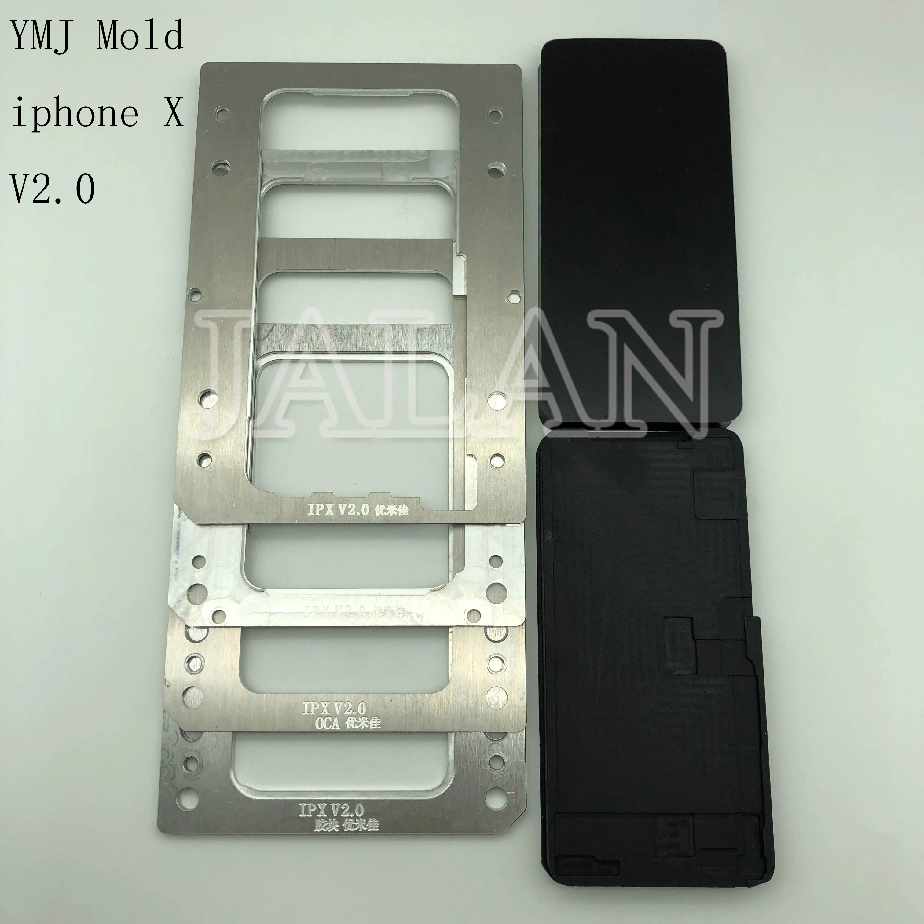2,0 новая версия YMJ форма для X ламинирования негнущийся ЖК-дисплей TP дигитайзер стекло lcd oca клейкая ламинатная форма