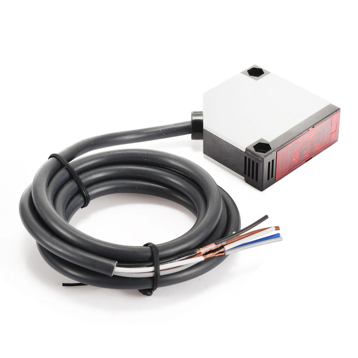 AC 90-250V 3A E3JK-R4M1 Square photoelectric switch lens reflection five lines Light Barrier Photoelectric Sensor