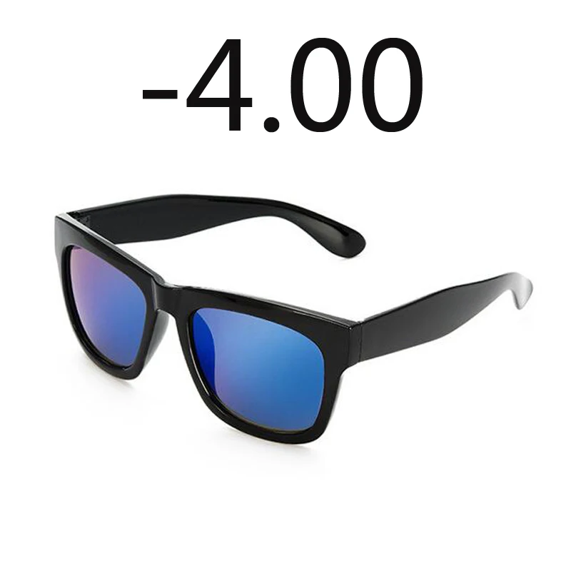 По рецепту-1,0-1,5-2,0 Fashion готовой близорукость очки Для мужчин Для женщин близоруким оптика очки - Цвет линз: Myopia 400