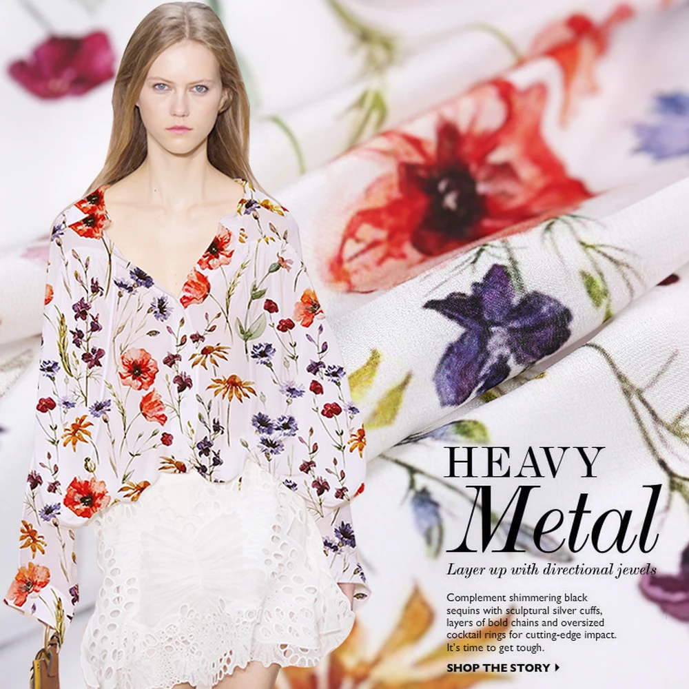 1meter,100 Silk,Silk fabric No Stretch Fabric Nature Pure Charm Use