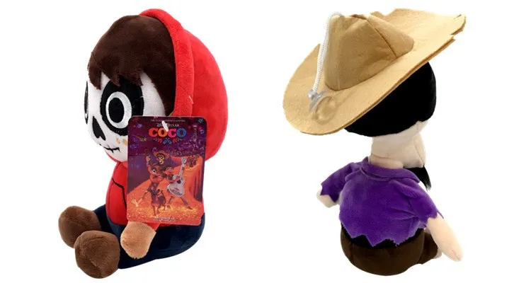 Disney фильм Pixar Коко 20 см Мигель Hector смерти Pepita Мягкие плюшевые игрушки мягкая игрушка, кукла для Для детей фестиваль подарки