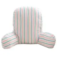 Детская стильная Подушка для коляски заполненная волоконная фиксированная задняя подушка для шеи защитная подушка для мальчика и девочки - Цвет: Light Yellow