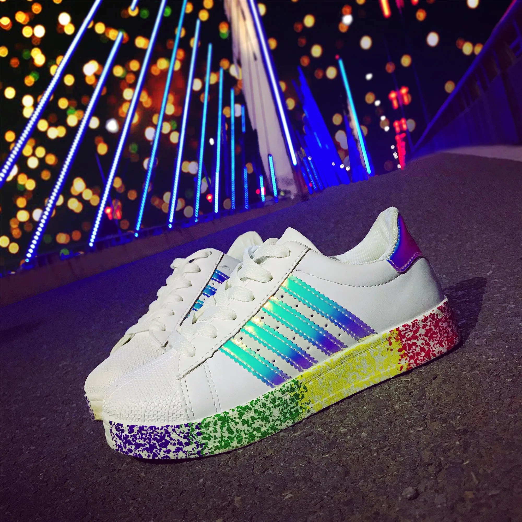 

White Sneakers Women Canvas Shoes Women Fashion Vulcanize Shoes Summer multi Casual Zapatillas Mujer