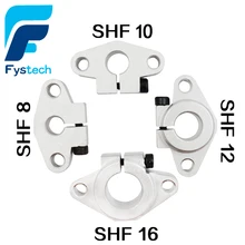1pc 3D Printer SHF8 SHF10 SHF12 SHF16 Aluminum Rod Rail Shaft Linear Rail Support CNC Router XYZ Axiz for Reprap 3D Printer