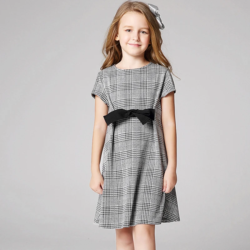 

SPSHOW Children's clothing dress 2018 spring and autumn children in Europe and the United States short-sleeved princess dres