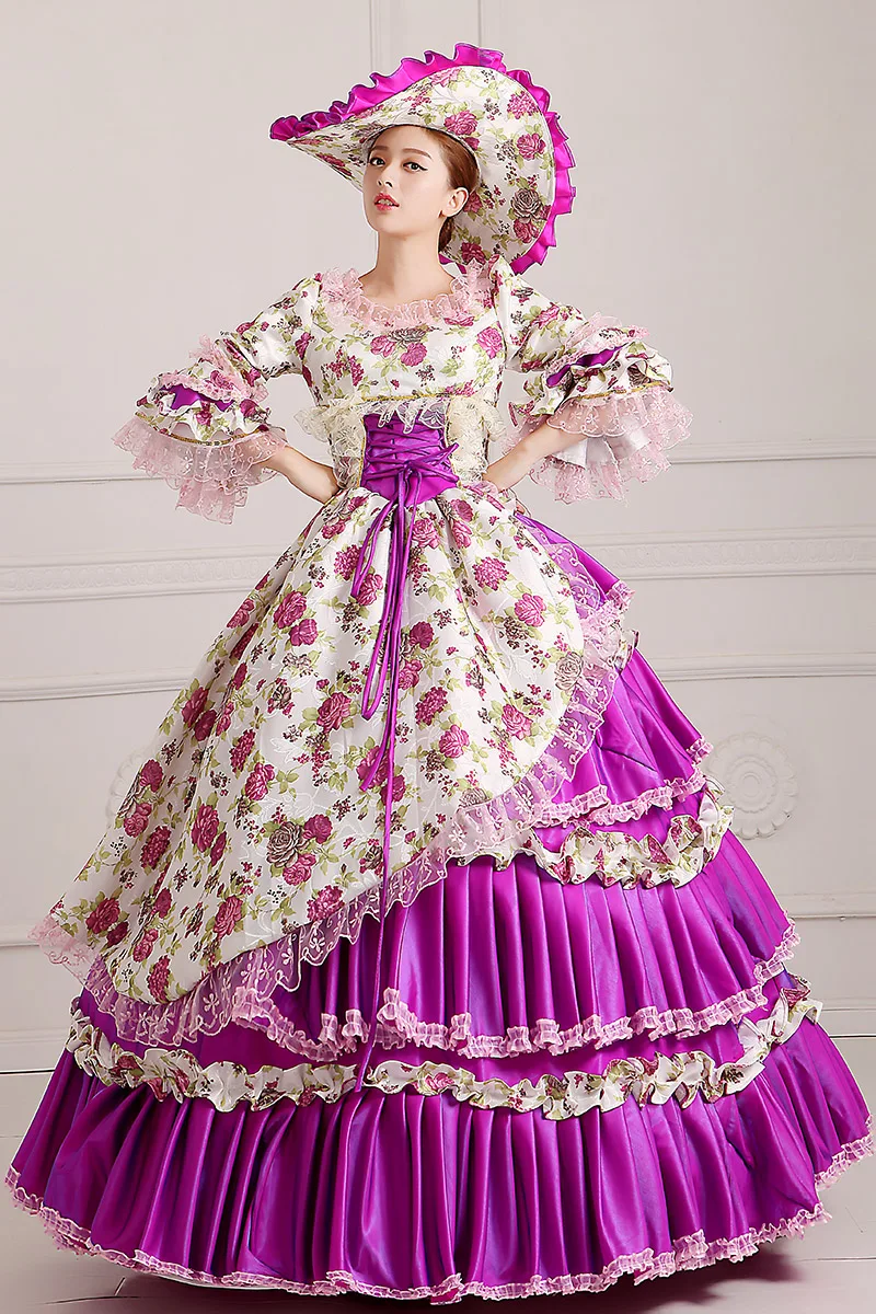 flare ball gown