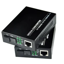 1 двойной 10/100 м передатчик эфирной сети с медиумом, 1 RJ45 1 для программирования в производственных условиях 25 км симплексный режим волоконно-оптический трансивер