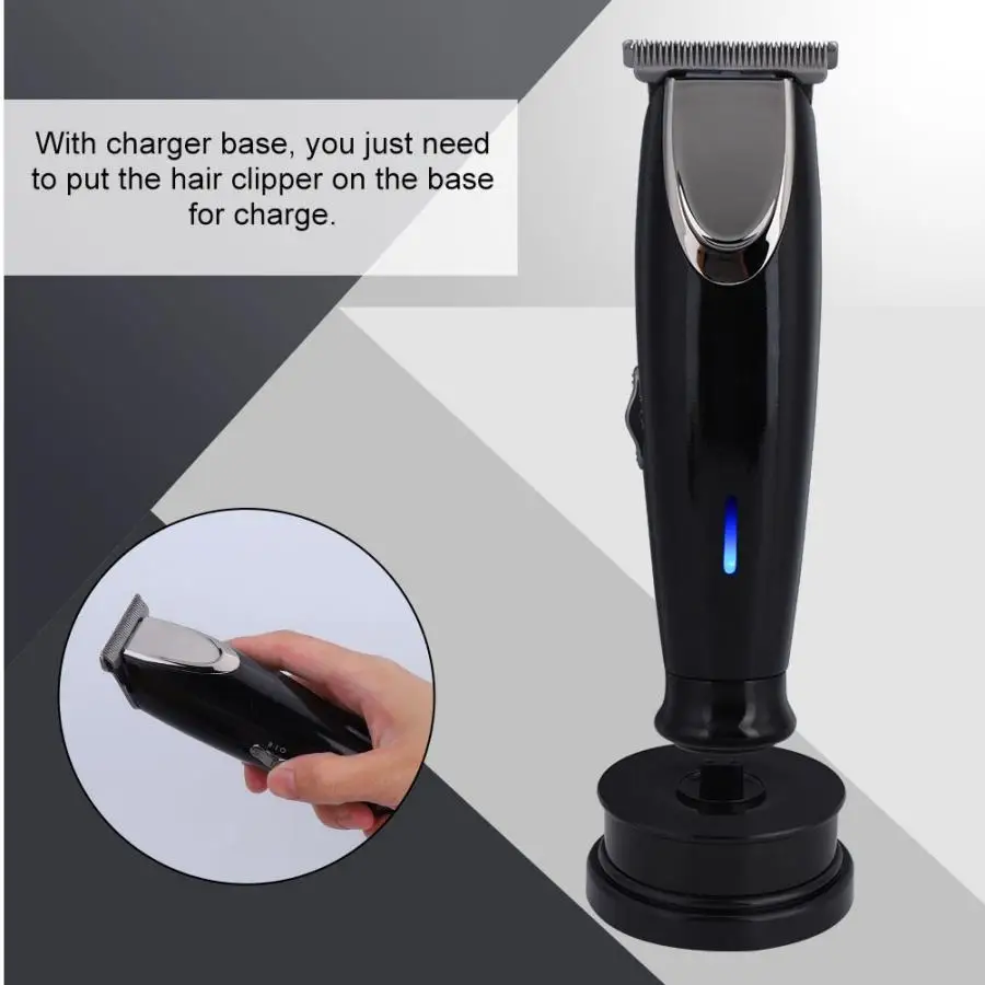 Electric Hair Clipper Rechargeable Hair Trimmer Cutting Machine with Charge Indicator Machine For Shaving