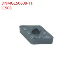 100 шт. внешние инструменты токарные DNMG150608 TF IC908 твердосплавные пластины токарный станок Режущий инструмент с ЧПУ Инструменты Tokarnyy