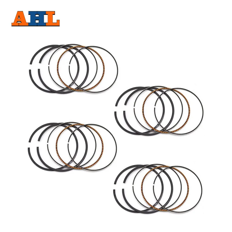 

AHL Motorcycle Parts STD Bore 65mm 1Set / 4Sets Piston Rings For HONDA CB600F Hornet 600 1998-1999 CBR600F3 1995-1998