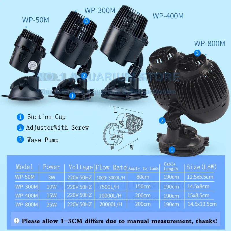 Фото Sobo Wave Maker аквариумный Аквариум Powerhead насос морской риф Коралловая циркуляция Sobo Wave Maker аквариумный Аквариум Powerhead насос морской риф Коралловая циркуляция