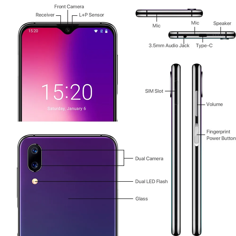 UMIDIGI One Max Global Version 4GB 128GB 6.3\ UMIDIGI One Max Global Version 4GB 128GB 6.3\