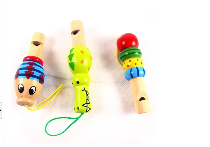 free-shipping-cartoon-mini-animals-whistle-wood-wind-instruments-pirate-modelling-50pcs-a-lot-wap003