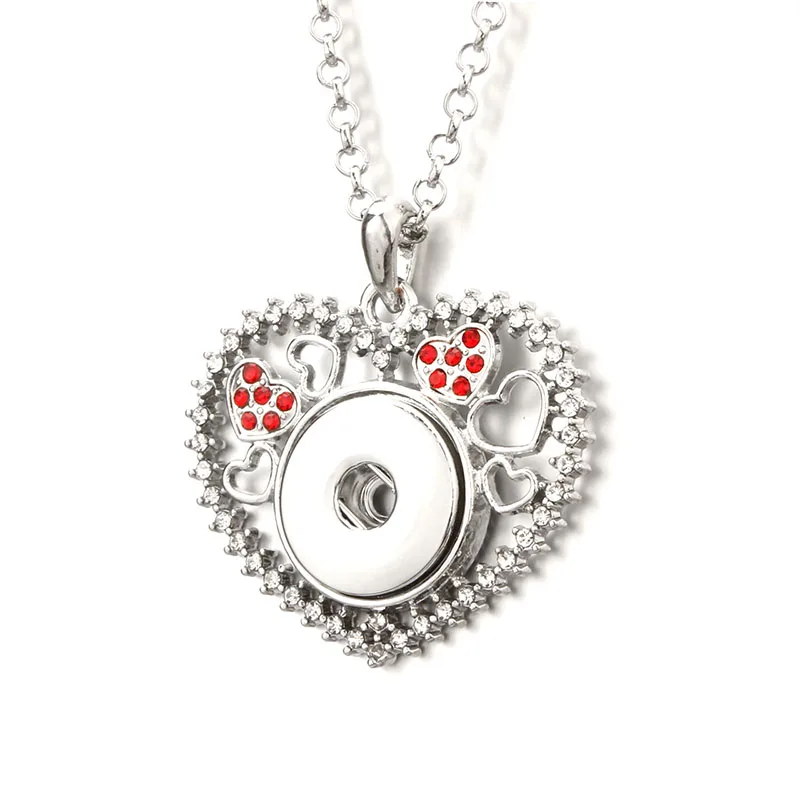 Новое модное ожерелье с кулоном в виде совы 18 мм кнопки Сменные ретро подвески ожерелья для мужчин ювелирные изделия - Окраска металла: 8