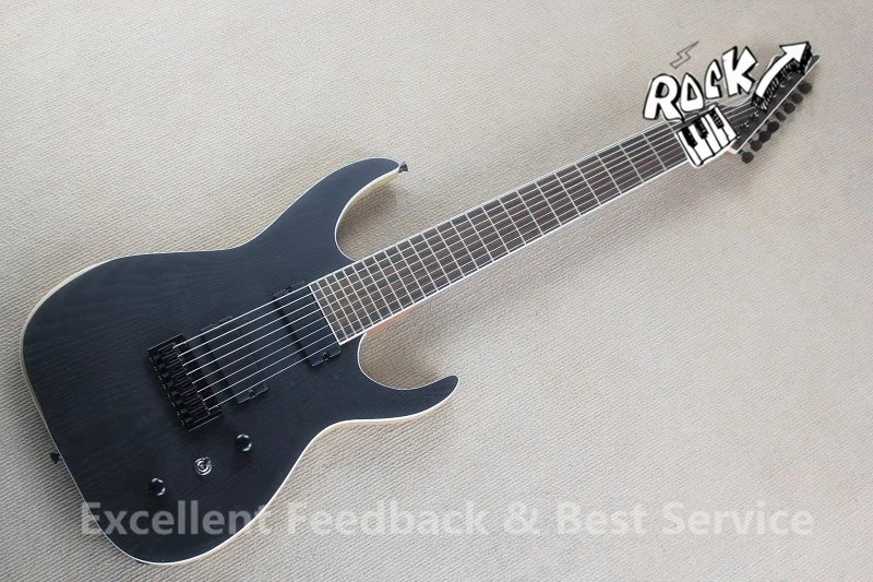 Limited Edition Custom Shop 8 Strings Blackmachine Guitar Ash Body