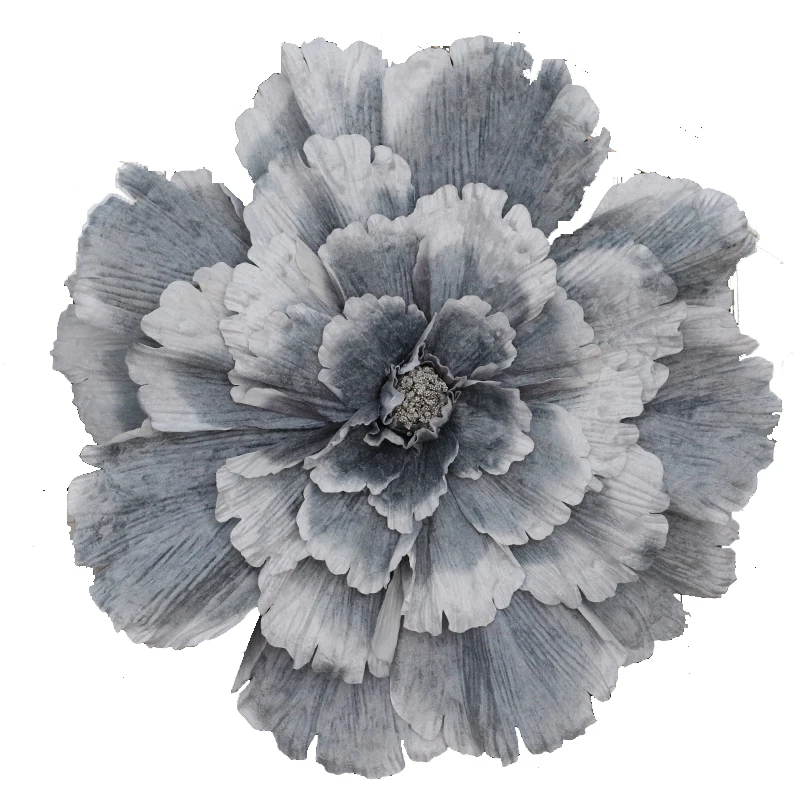 

High-end simulation large-scale peony shopping mall window counter display flower wall decoration outdoor garden decoration