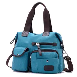 Водостойкая Холщовая Сумка нейлоновая сумка на плечо Мумия сумка большая емкость женские сумки для покупок Винтаж многофункциональные
