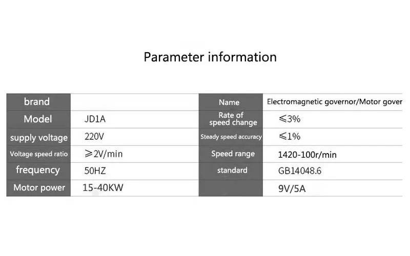 Регулятор скорости двигателя JD1A-40 электромагнитный регулятор скорости двигателя 220v регулируемая скорость