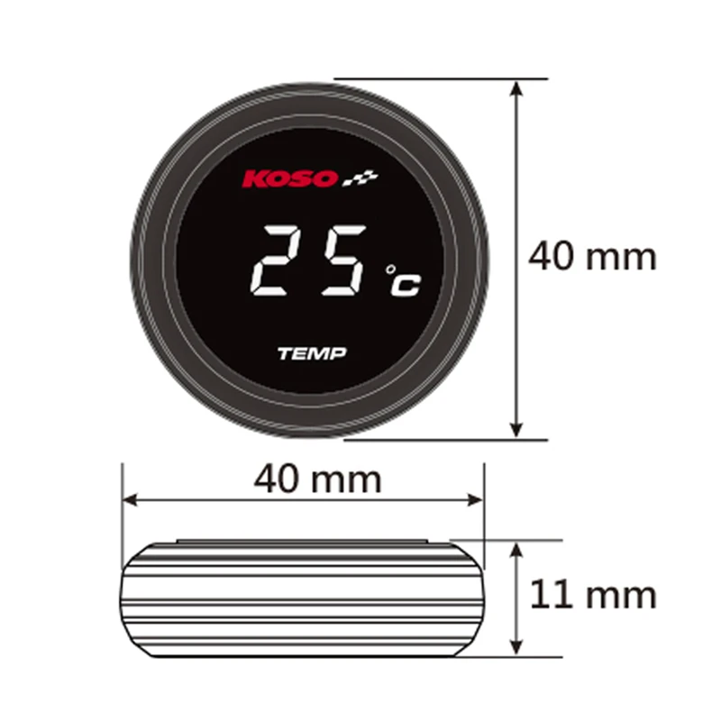 Датчик температуры для мотоцикла XMAX250 300 NMAX CB500X Cb650F YBR125 новый Круглый адаптер