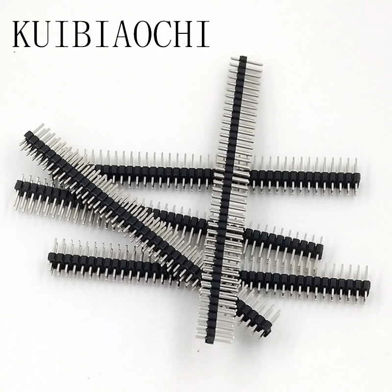 

A11 2.54mm connector 2 x 40 Pin Male Double Row Pin Header Strip 5pcs/lot