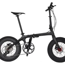 20in полный карбоновый складной велосипед Shiman0 дисковая рама коленчатый набор вилка колесная покрышка матовый UD