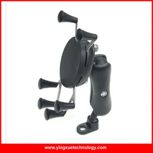 Motorcycle Bike MTB Bicycle Handlebar Mirror Rear View Mount Universal X-Grip Cell Phone Holder for 4-6 inch Smart Phones