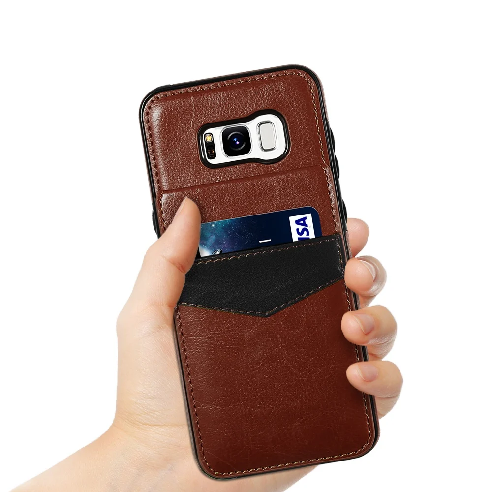 Sexy Kisscase ретро PU кожаный бумажник чехол для Samsung Galaxy S9 Plus S8 Слот карты плотная назад