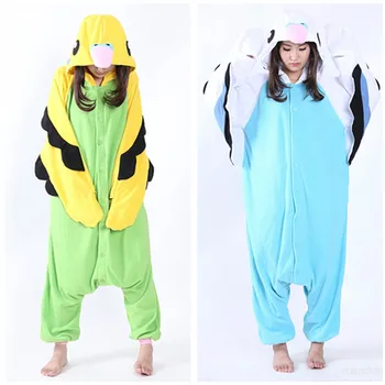 

Parrot Onesies Adults Men Women Halloween Christmas Carnival Party Fleece Unisex Cosplay Kigurumi Kigu Costumes Jumpsuit