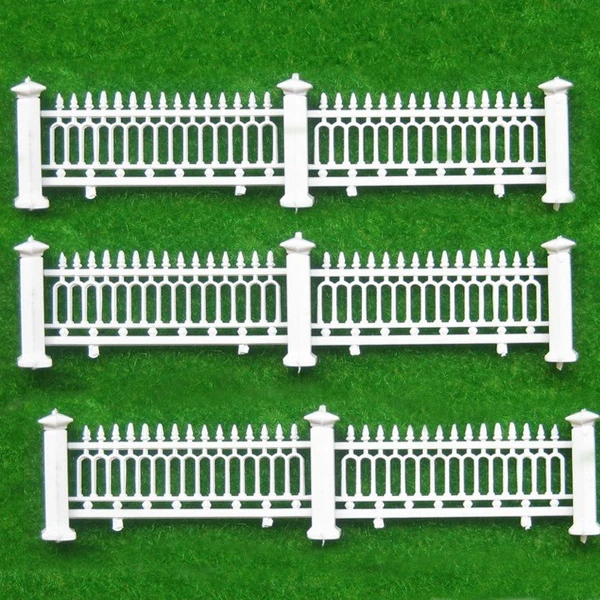 

Teraysun 1/200 scale Model fence / fence villa / garden railing / model guardrail/ construction sand table model material