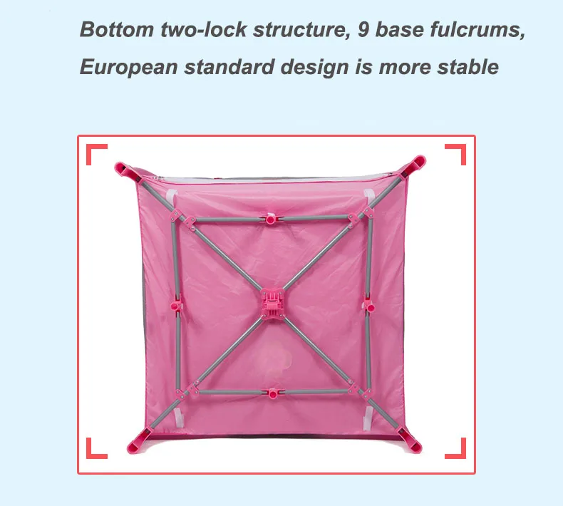 Многофункциональная складная детская кроватка для новорожденных, Детская мини-кровать, портативная игровая кровать с загородкой, кровать для ползания
