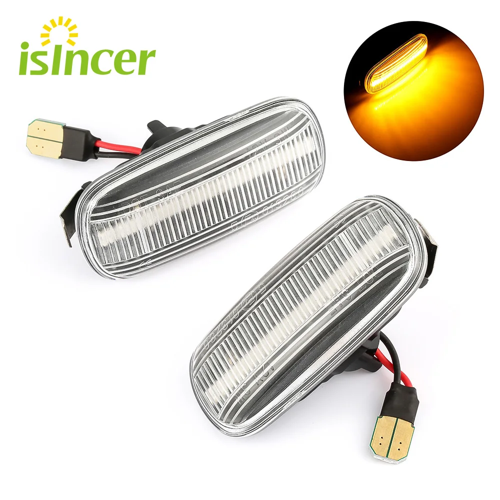 

Flowing LED Side Marker Light Sequential Blinker Light For Audi A3 S3 8P A4 S4 RS4 B6 B7 B8 A6 S6 12V Smoke Amber Signal Light