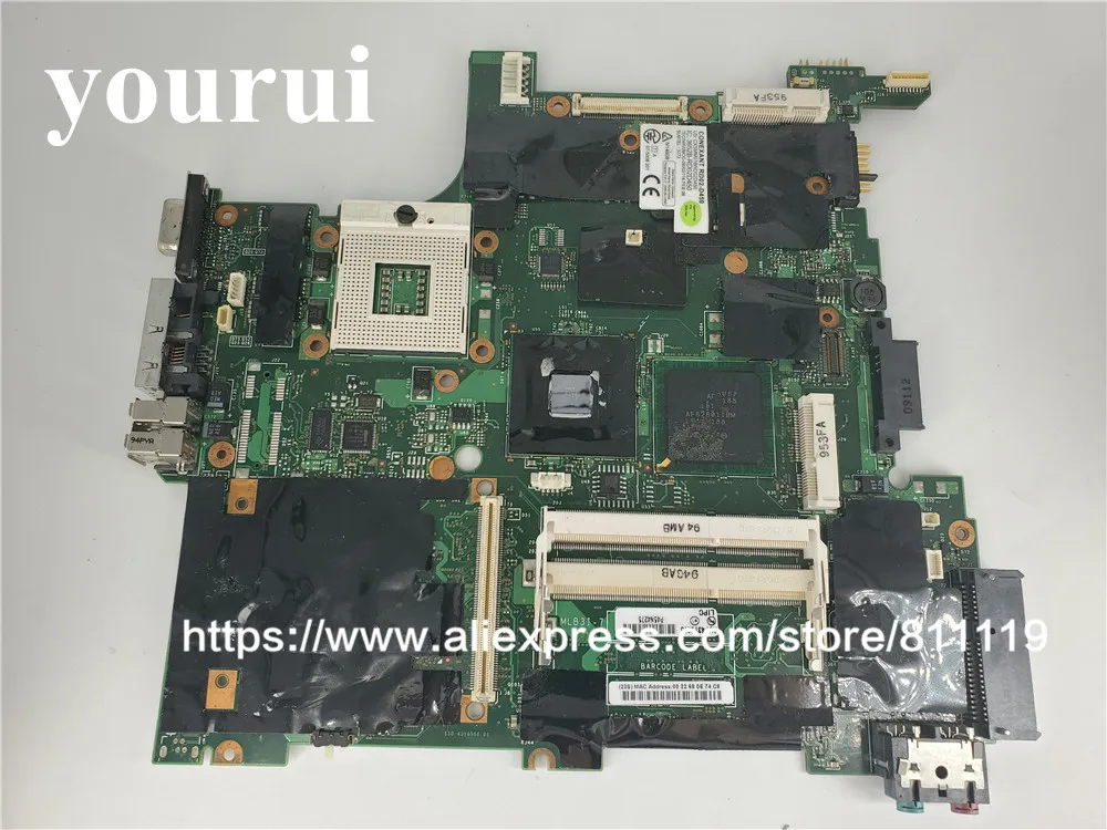 Материнская плата yourui для ноутбука Lenovo Thinkpad R400 14 1 60y3741 43y9275 | Компьютеры и офис