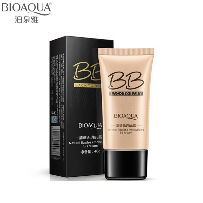 BIOAQUA natural flawless pore cover moisturizing BB & CC