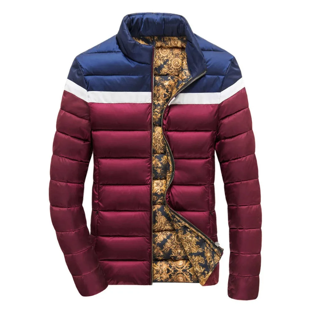 Warm winter men coat men's jacket brand simple par...