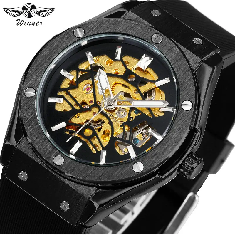winner men's automatic mechanical watch