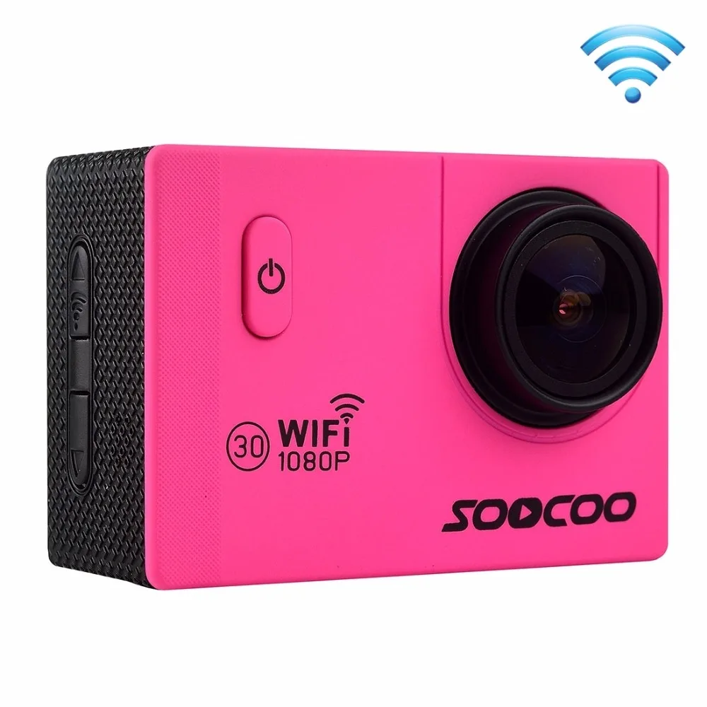 SOOCOO C10S 1080 P NTK96655 WiFi Спортивная экшн-камера видеокамера с водонепроницаемым корпусом 170 градусов широкоугольный объектив 30 м водонепроницаемый