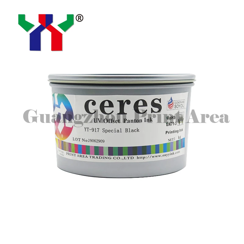 

YT-917 Special Black Offset Printing Ink,1kg/can