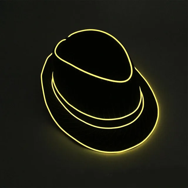 LED Wire Top Hat and Ties 30