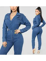 2019 Новое поступление adogirl старинные большие размеры джинсы комбинезон повязки джинсовые комбинезоны женские боди combinaison S-2XL