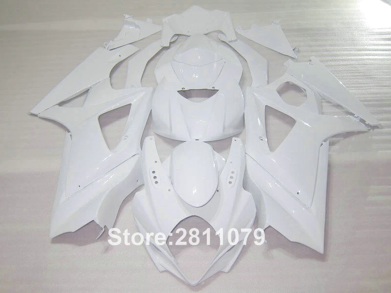 Bodywork fairing kit for Suzuki GSXR1000 07 08 white motorcycle fairings set 2007 2008 QR08 | Автомобили и мотоциклы